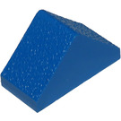 LEGO Blauw Helling 1 x 2 (45°) Dubbele met holle onderzijde