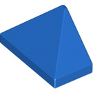 LEGO Blauw Helling 1 x 2 (45°) Drievoudig met Stud houder aan de binnenzijde (15571)