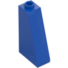 LEGO Blue Slope 1 x 2 x 3 (75°) with Completely Open Stud (4460)