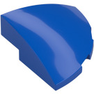 LEGO Blue Slope 1 x 3 x 3 Curved Round Quarter  (76797)