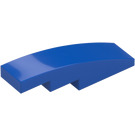 LEGO Blue Slope 1 x 4 Curved (11153 / 61678)