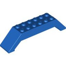LEGO Blauw Helling 2 x 2 x 10 (45°) Dubbele (30180)
