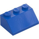 LEGO Blå Backe 2 x 3 (45°) (3038)