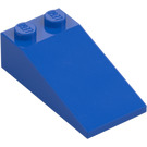 LEGO Azul Con pendiente 2 x 4 (18°) (30363)