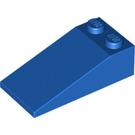 LEGO Blauw Helling 2 x 4 (18°) (30363)