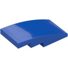 LEGO Blue Slope 2 x 4 Curved (93606)