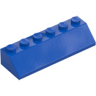 LEGO Blue Slope 2 x 6 (45°) (23949)