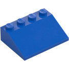 LEGO Blau Schrägstein 3 x 4 (25°) (3016 / 3297)