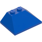 LEGO Blau Schrägstein 3 x 4 Doppelt (45° / 25°) (4861)