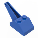 LEGO Blau Steigung 45° mit Kran Arm (3135)