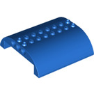 LEGO Blue Slope 8 x 8 x 2 Curved Double (54095)