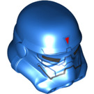 LEGO Blue Stormtrooper Helmet with Special Forces Red mark (14703 / 30408)