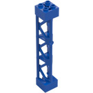 LEGO Blå Support 2 x 2 x 10 Balk Triangulär Vertikal (Typ 4 - 3 stoplar, 3 sektioner) (4687 / 95347)