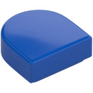 LEGO Blue Tile 1 x 1 Half Oval (24246 / 35399)