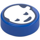 LEGO Blue Tile 1 x 1 Round with Head (35380 / 101323)