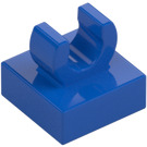 LEGO Blau Fliese 1 x 1 mit Clip (Erhöhtes "C") (15712 / 44842)