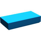 LEGO Blue Tile 1 x 2 (undetermined type - to be deleted)