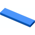 LEGO Blue Tile 1 x 4 (2431 / 35371)