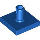 LEGO Blauw Tegel 2 x 2 met Verticaal Pin (2460 / 49153)