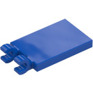 LEGO Blauw Tegel 2 x 3 met Horizontaal Clips ('U'-clips) (30350)