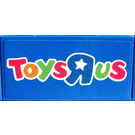 LEGO Bleu Tuile 2 x 4 avec 'TOYS R US' logo Autocollant (87079)