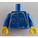 LEGO Blau Town Torso Hemd (Aufkleber) (973)