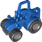 LEGO Blau Tractor 6 x 10 x 5 mit shaft Ø9.41 (87971)