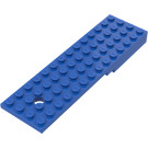 LEGO Blue Trailer Base 4 x 14 x 1