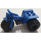 LEGO Blauw Tricycle met Dark Grijs Chassis en Zwart Wielen