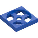 LEGO Blauw Draaischijf 2 x 2 Plaat Basis (3680)