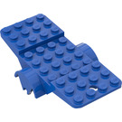 LEGO Blu Veicolo Base 10 x 4 con Due Ruota Holders