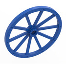 LEGO Blue Wagon Wheel Ø56 x 3.2 with 10 Spokes (33212)