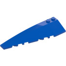 LEGO Blue Wedge 10 x 3 x 1 Double Rounded Left (50955)