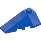 LEGO Blau Keil 2 x 4 Dreifach Links (43710)