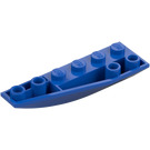 LEGO Blue Wedge 2 x 6 Double Inverted Left (41765)