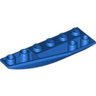 LEGO Blauw Wig 2 x 6 Dubbele Omgekeerd Links (41765)