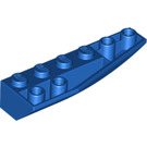 LEGO Blau Keil 2 x 6 Doppelt Invertiert Recht (41764)