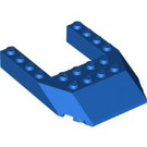 LEGO Blue Wedge 6 x 8 with Cutout (32084)
