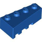 LEGO Blue Wedge Brick 2 x 4 Right (41767)