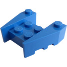 LEGO Blue Wedge Brick 3 x 4 with Stud Notches (50373)