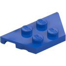 LEGO Blue Wedge Plate 2 x 4 (51739)