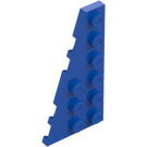 LEGO Bleu Pièce de monnaie assiette 3 x 6 Aile La gauche (54384)