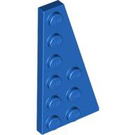 LEGO Blauw Wig Plaat 3 x 6 Vleugel Rechtsaf (54383)