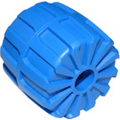 LEGO Blauw Wiel Hard-Plastic Medium (2593)