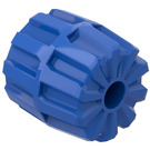 LEGO Blauw Wiel Hard-Plastic Klein (6118)