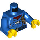 LEGO Bleu Wildlife Rescue Driver avec Casquette Minifig Torse (973 / 76382)