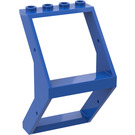 LEGO Blue Window 4 x 4 x 6 Outward Sloping