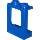 LEGO Blue Window Frame 1 x 2 x 2 with 2 Holes in Bottom (2377)