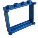 LEGO Bleu Cadre de fenêtre 1 x 4 x 3 avec Shutter Tabs (3853)