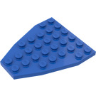 LEGO Blauw Vleugel 7 x 6 zonder Stud Inkepingen (2625)